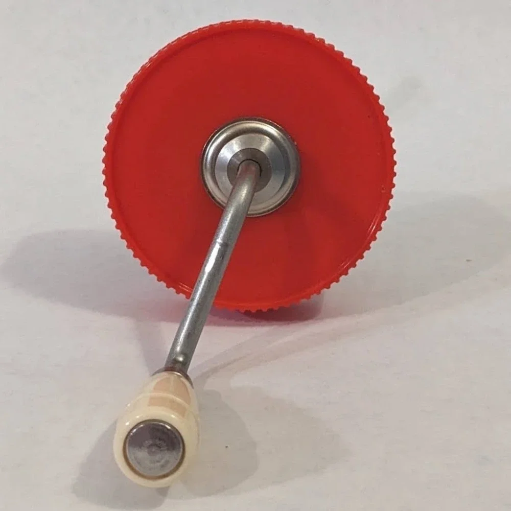 Vintage Manual Hand Crank Nut Butter Dough Hook Mixer Attachment Handle 8.5